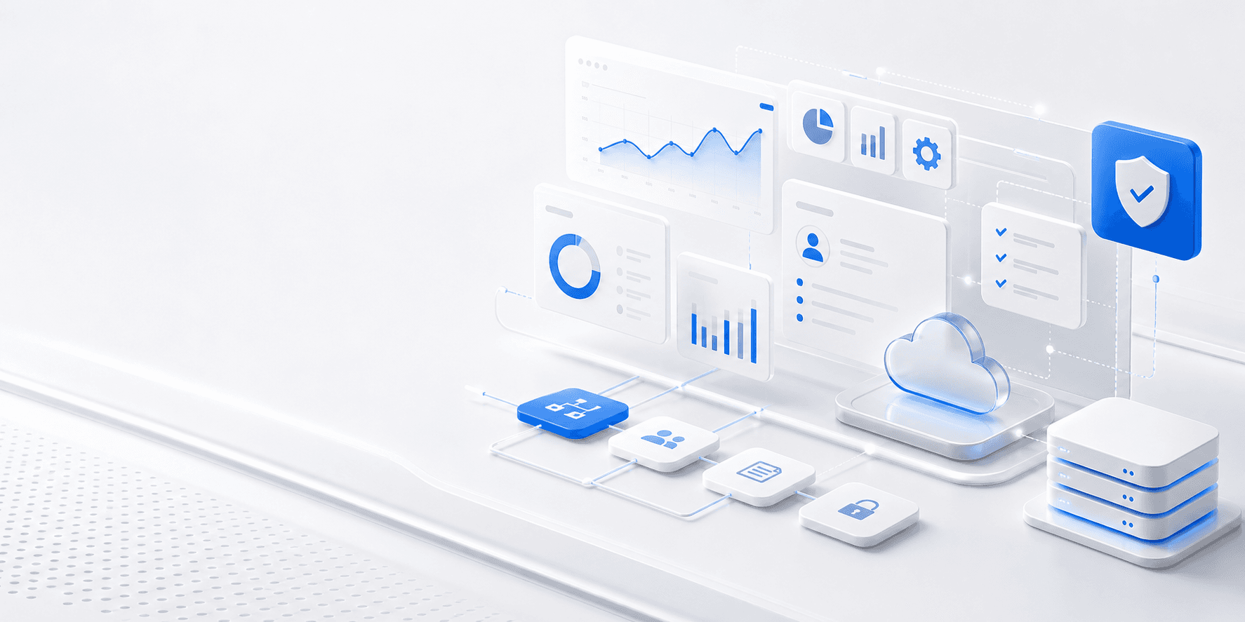 Ecossistema visual de automação SaaS da TecnologyApp
